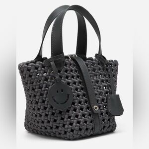 NEWBELLA Emily 2 PCS Set Woven Top Handle Bag • NWOT •